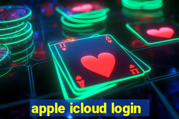 apple icloud login